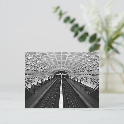 Washington Metro Postkarte (Stehend Vorderseite)