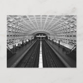 Washington Metro Postkarte (Vorderseite)