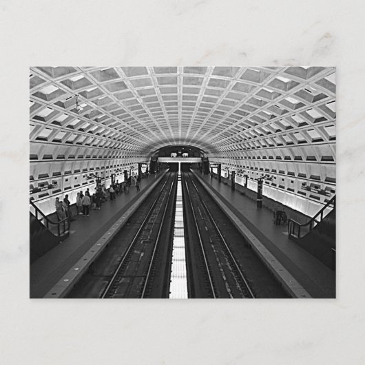 Washington Metro Postkarte (Vorderseite)
