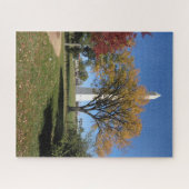 Washington Monument and Fall Trees Puzzle (Horizontal)