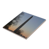 Washington Monument at Sunset Fliese (Seite)