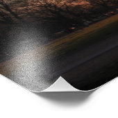 Washington Monument at Sunset Fotodruck (Ecke)