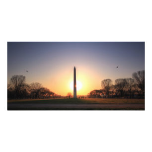 Washington Monument at Sunset Fotodruck
