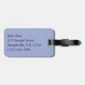 Washington Monument at Sunset Gepäckanhänger (Rückseite horizontal)