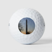 Washington Monument at Sunset Golfball (Vorderseite)