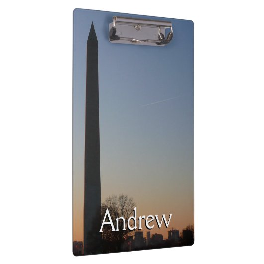 Washington Monument at Sunset Klemmbrett (Rechts)