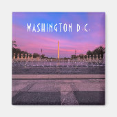Washington Monument at Sunset Magnet (Vorne)