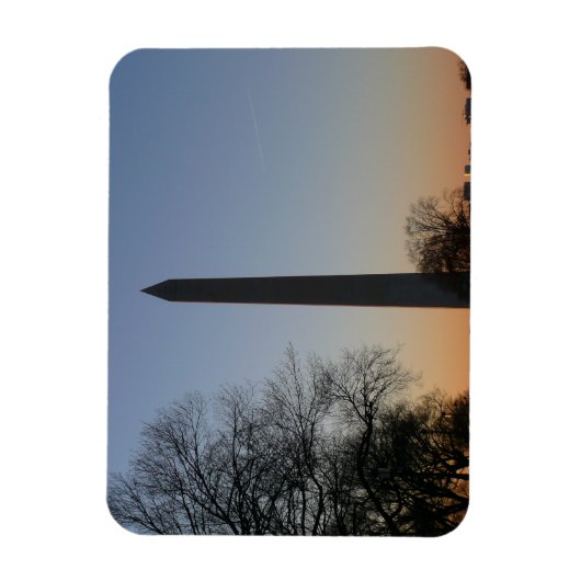 Washington Monument at Sunset Magnet (Vertikal)