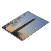 Washington Monument at Sunset Notizblock (Linke Seite)