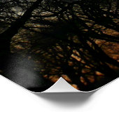 Washington Monument at Sunset Poster (Ecke)