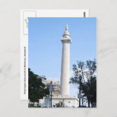 Washington Monument Baltimore Postcard Postkarte (Vorne/Hinten)