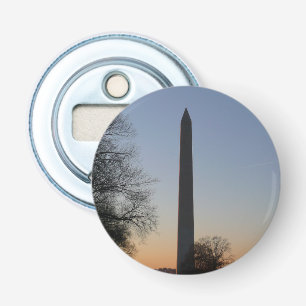 Washington Monument bei Sonnenuntergang in DC Flaschenöffner
