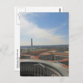 Washington Monument Bundesstaatlich Triangle Postkarte (Vorne/Hinten)