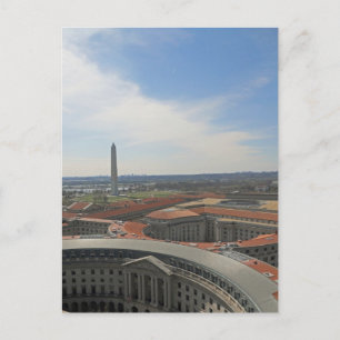 Washington Monument Bundesstaatlich Triangle Postkarte