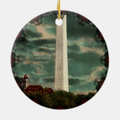 Washington Monument by Night Ornament (Hinten)