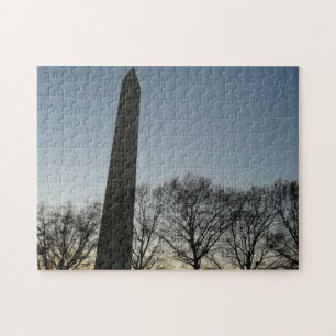 Washington Monument im Winter II Landschaft Puzzle