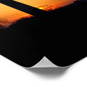 Washington Monument in Dusk Poster (Ecke)