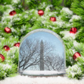 Washington Monument in Winter I Landscape Schneekugeln (Weihnachten)