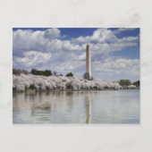 WASHINGTON MONUMENT LITHOGRAPH POSTKARTE (Vorderseite)
