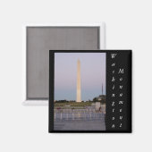 Washington Monument Magnet (Vorderseite/Rückseite)