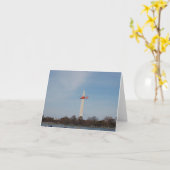 Washington Monument Notecard Karte (Gelbe Blume)