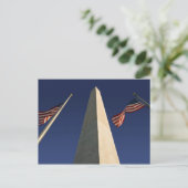 Washington Monument Postcard Postkarte (Stehend Vorderseite)