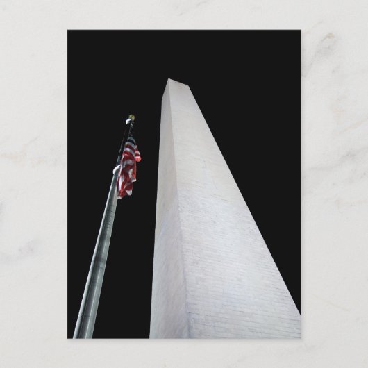 Washington Monument Postcard Postkarte (Vorderseite)