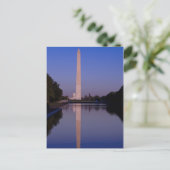 Washington Monument Postcard Postkarte (Stehend Vorderseite)