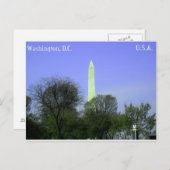 Washington Monument Postcard Postkarte (Vorne/Hinten)