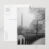 Washington Monument Postcard Postkarte (Vorne/Hinten)