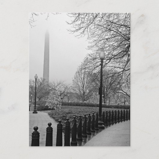 Washington Monument Postcard Postkarte (Vorderseite)