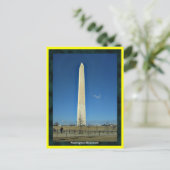Washington Monument Postcard Postkarte (Stehend Vorderseite)