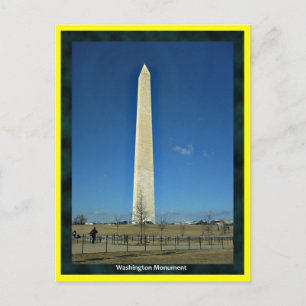 Washington Monument Postcard Postkarte