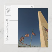 Washington Monument Postcard Postkarte (Vorne/Hinten)
