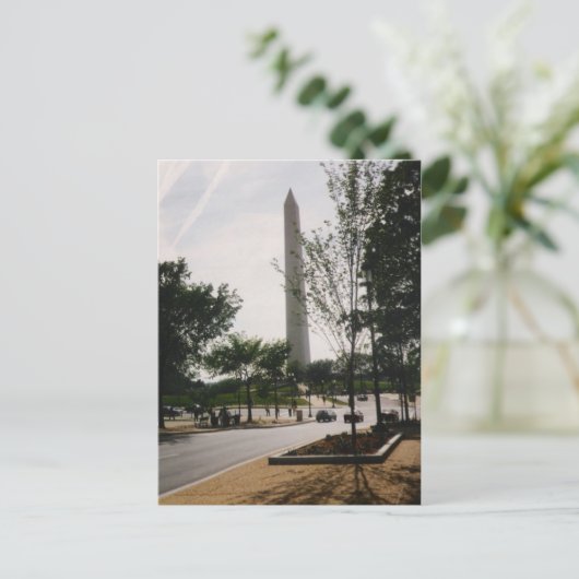 Washington Monument Postcard Postkarte (Stehend Vorderseite)