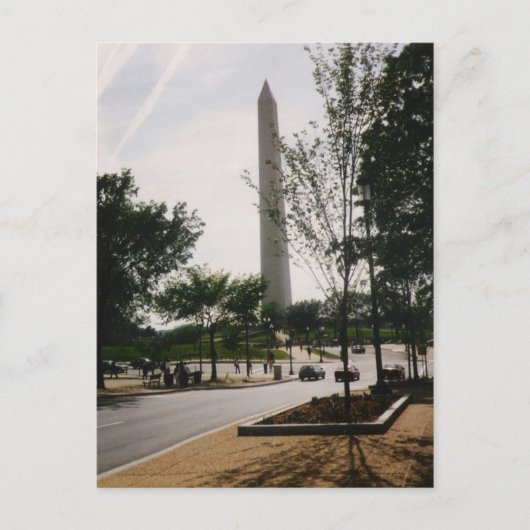 Washington Monument Postcard Postkarte (Vorderseite)