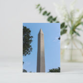 Washington Monument Postcard Postkarte (Stehend Vorderseite)