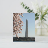 Washington Monument Postkarte (Stehend Vorderseite)