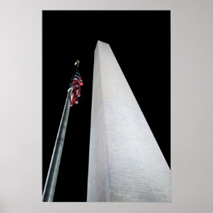 Washington Monument Print Poster