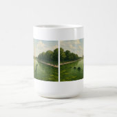 Washington Monument Reflecting Pool mit Loch Ness Kaffeetasse (Mittel)