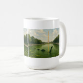 Washington Monument Reflecting Pool mit Loch Ness Kaffeetasse (VorderseiteRechts)