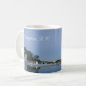 Washington Monument, Reflection Pool, Washington Kaffeetasse (Vorderseite Links)