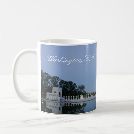 Washington Monument, Reflection Pool, Washington Kaffeetasse (Links)