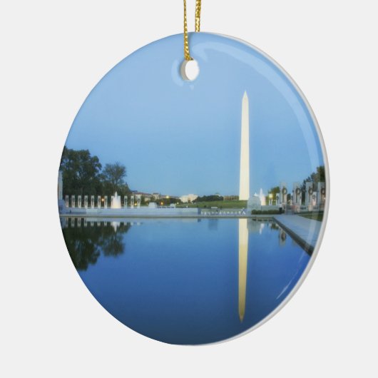 Washington Monument, Reflection Pool, Washington Keramikornament (Links)