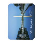 Washington Monument, Reflection Pool, Washington Magnet (Vertikal)