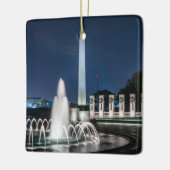 Washington Monument USA George Washington Keramikornament (Links)