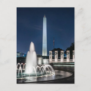 Washington Monument USA George Washington Postkarte