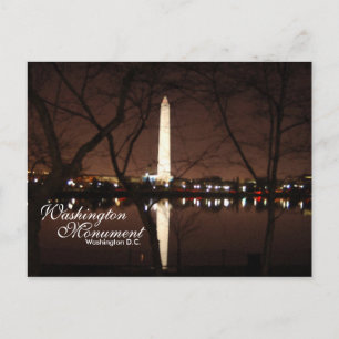 Washington Monument, Washington D.C. Postcard Postkarte