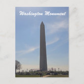 Washington Monument Washington DC 2003 Postkarte (Vorderseite)