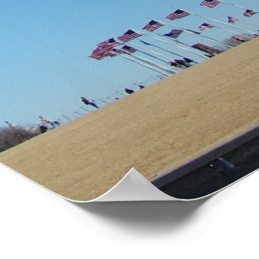 Washington Monument, Washington, DC Poster (Ecke)